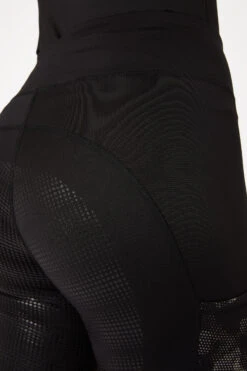 Horze Luminox Reflektiernde Vollbesatzreitleggings Für Damen -Cavallo Verkäufe 36748 BL 6