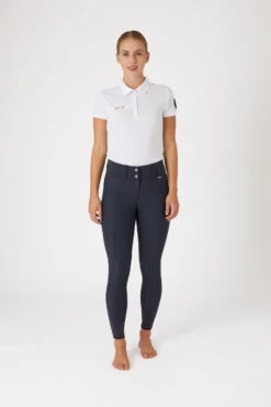 Horze Indira Damen Kniebesatzreithose Mit Hohem Bund -Cavallo Verkäufe 36768 IKB 3