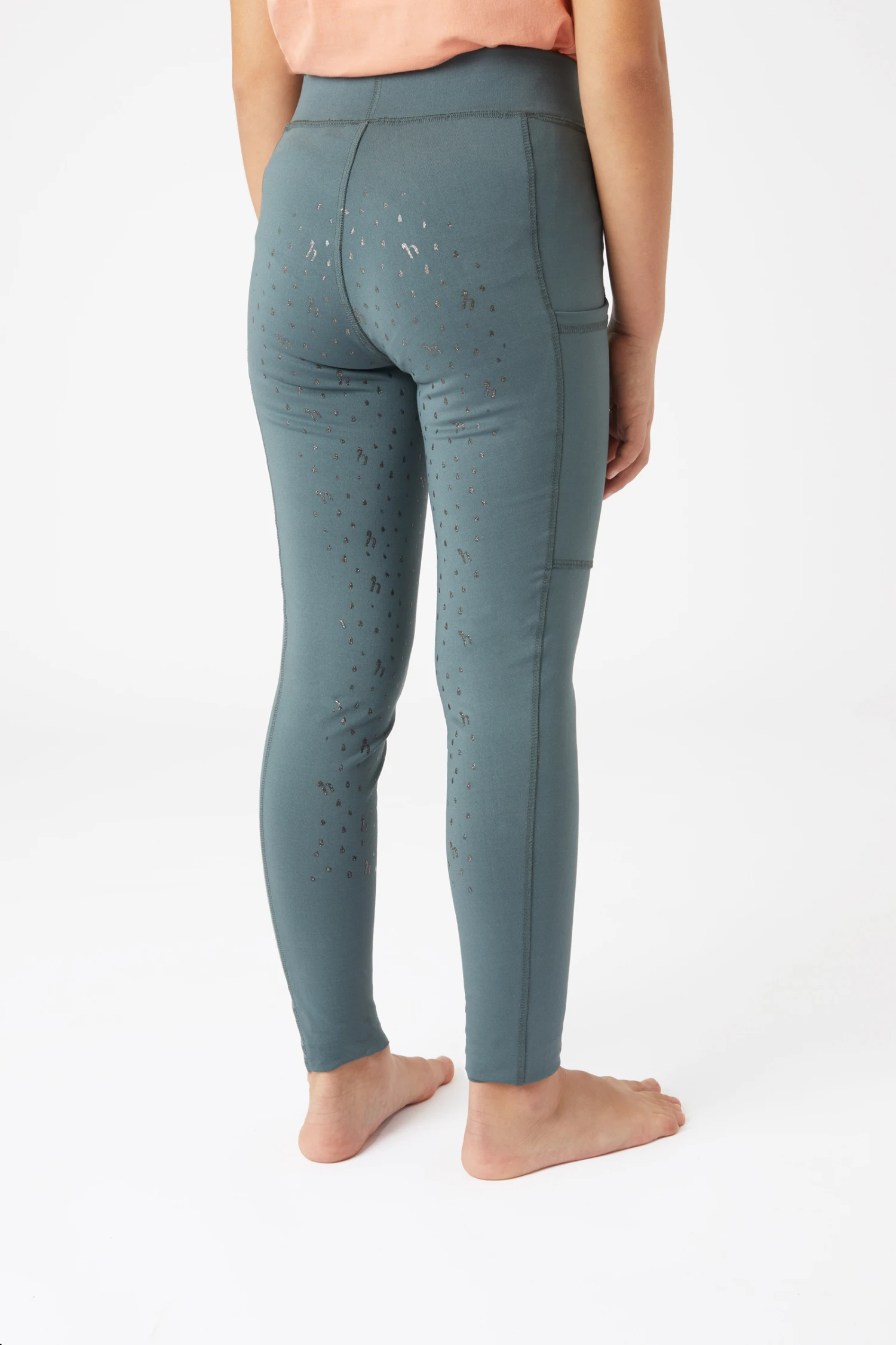 Horze Valeria Kinderreitleggings Mit Vollgrip 2 Horze Valeria Kinderreitleggings Mit Vollgrip – Bild 2