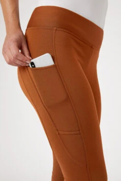 Horze Active Damen Winter Kniebesatzreitleggings Mit Handytasche -Cavallo Verkäufe 36790 cfbr 05