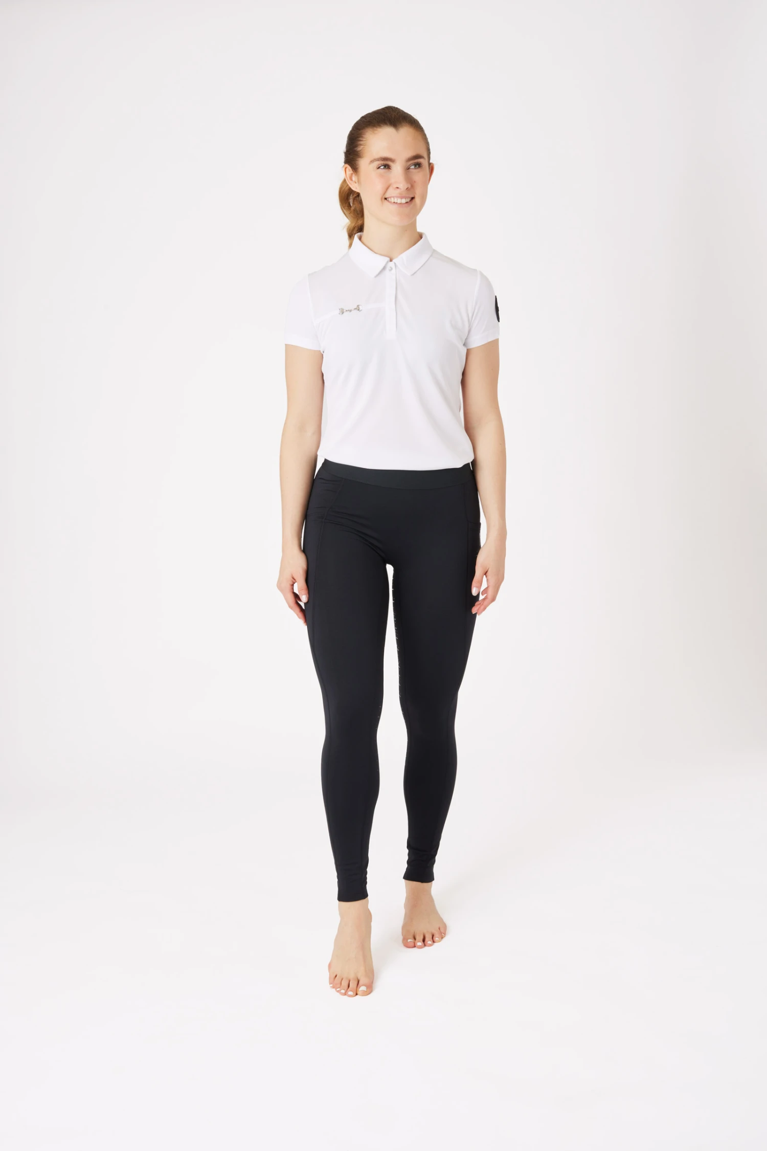 Horze Maia Damen Reitleggings Mit Vollbesatz Und Handytasche 10 Horze Maia Damen Reitleggings Mit Vollbesatz Und Handytasche – Bild 10