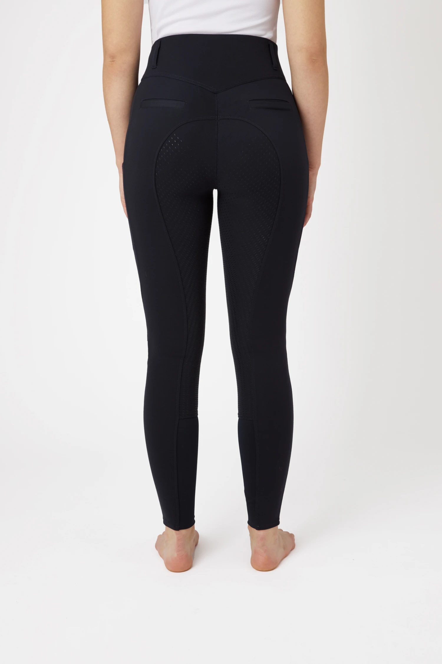 Horze Mira Damen Reithose Mit Vollbesatz Und Hohem Bund 4 Horze Mira Damen Reithose Mit Vollbesatz Und Hohem Bund – Bild 4