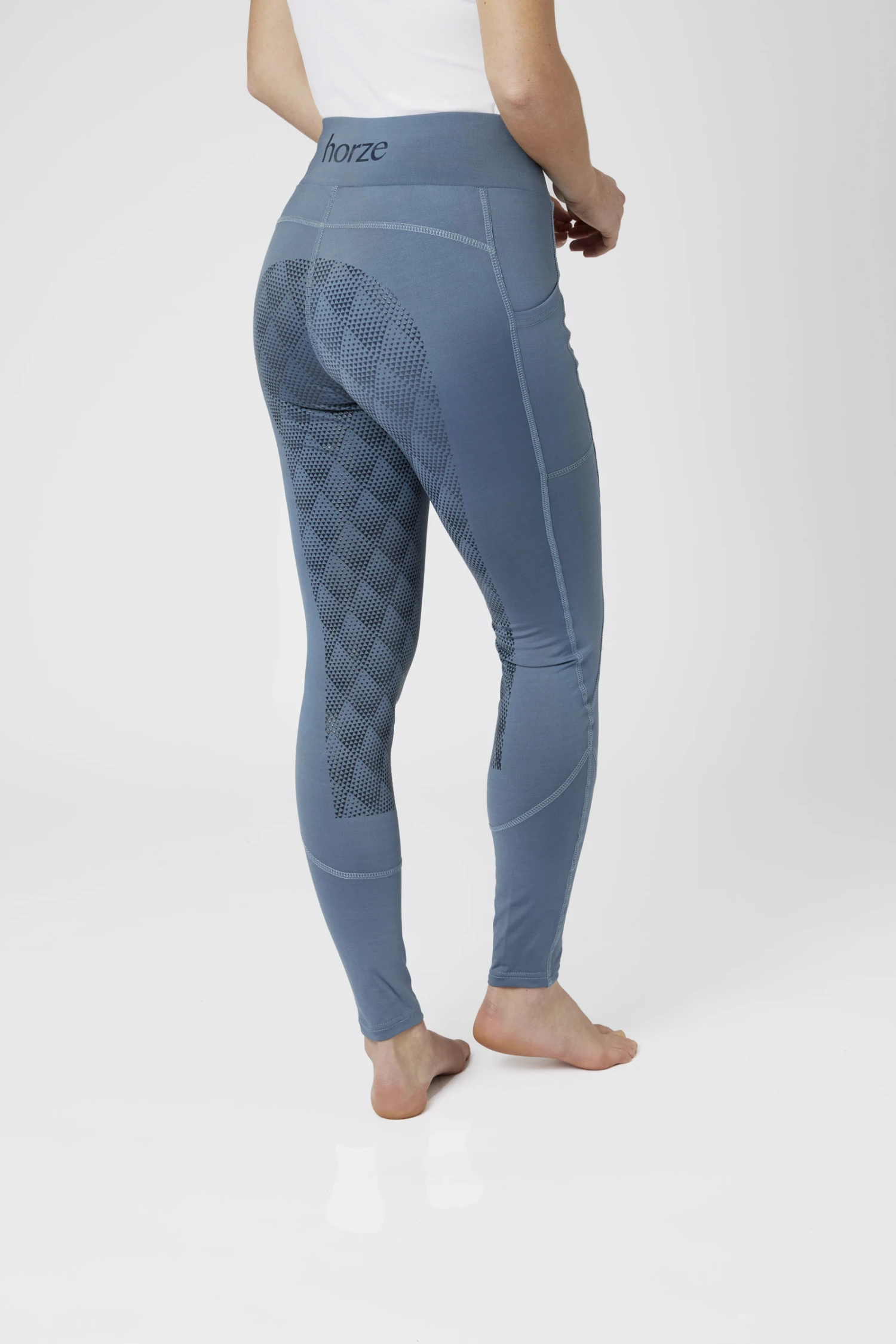 Horze Damen Vollbesatzreitleggings Mit Hohem Bund 1 Horze Damen Vollbesatzreitleggings Mit Hohem Bund
