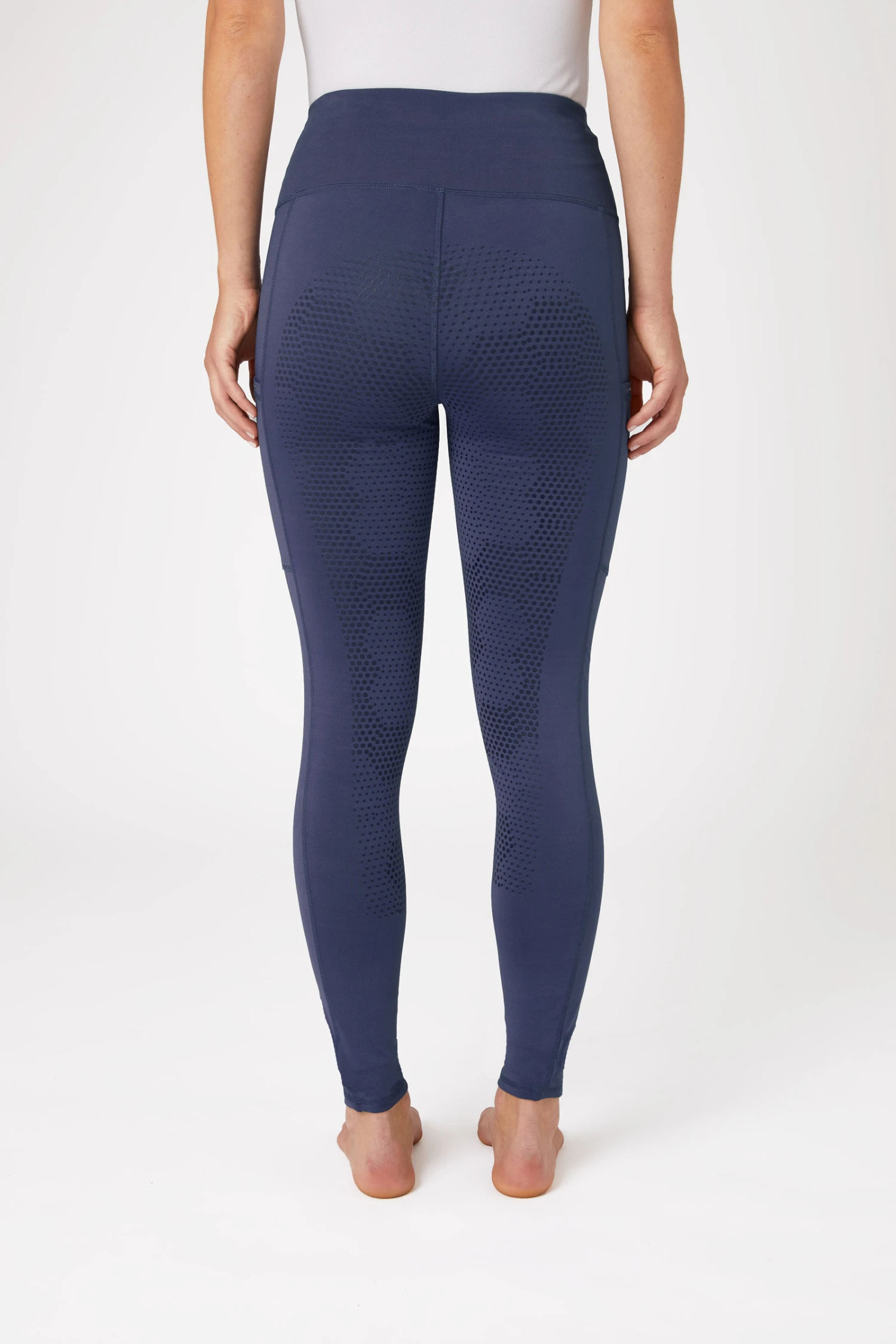 Horze Reitleggings Mit Silikonvollbesatz Und Kristalltaschen 4 Horze Reitleggings Mit Silikonvollbesatz Und Kristalltaschen – Bild 4