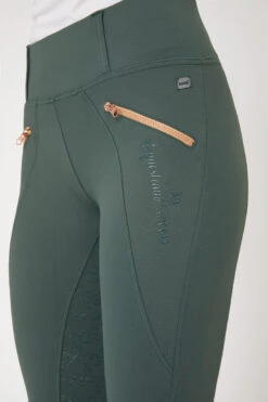 Horze Vollbesatzreitleggings Mit Roségoldenem Reißverschluss -Cavallo Verkäufe 36909 gr 05