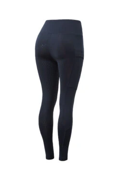 Horze Damen Vollbesatzreitleggings Mit Mesh-Beinabschlüssen -Cavallo Verkäufe 36910 db 01