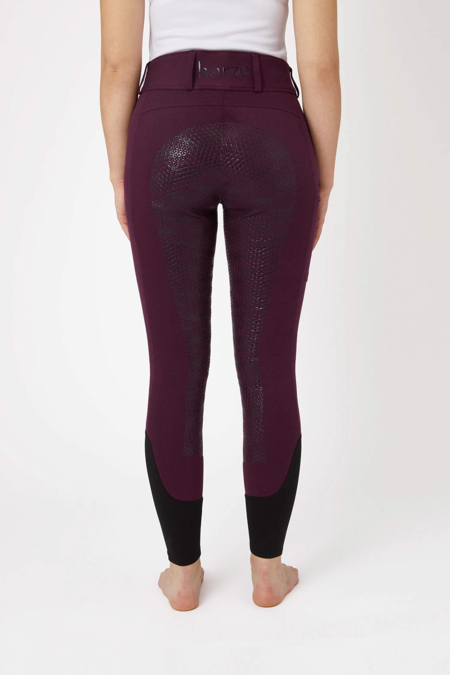 Horze Damen Reithose Mit Silikonvollbesatz Und Tasche 4 Horze Damen Reithose Mit Silikonvollbesatz Und Tasche – Bild 4