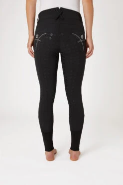 Horze Silikonvollbesatzreithose Mit Bestickung Und Kristallen -Cavallo Verkäufe 36954 bl 04