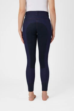 Horze Damen Jeansreithose Mit Ledervollbesatz -Cavallo Verkäufe 36956 DNB 4