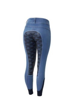 Horze Damen Jeansreithose Mit Leder- Und Silikonvollbesatz 20 Horze Damen Jeansreithose Mit Leder- Und Silikonvollbesatz -Cavallo Verkäufe 36958 LDB 1
