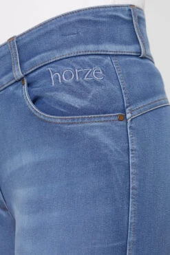 Horze Damen Jeansreithose Mit Leder- Und Silikonvollbesatz 24 Horze Damen Jeansreithose Mit Leder- Und Silikonvollbesatz -Cavallo Verkäufe 36958 LDB 5