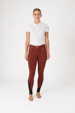 Horze Damen Reithose Mit Silikonvollbesatz Und Hohem Bund -Cavallo Verkäufe 36960 bre 03