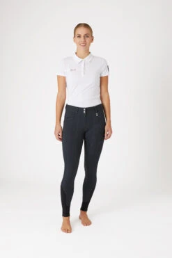 Horze Damen Reithose Mit Silikonvollbesatz Und Hohem Bund -Cavallo Verkäufe 36960 db 03