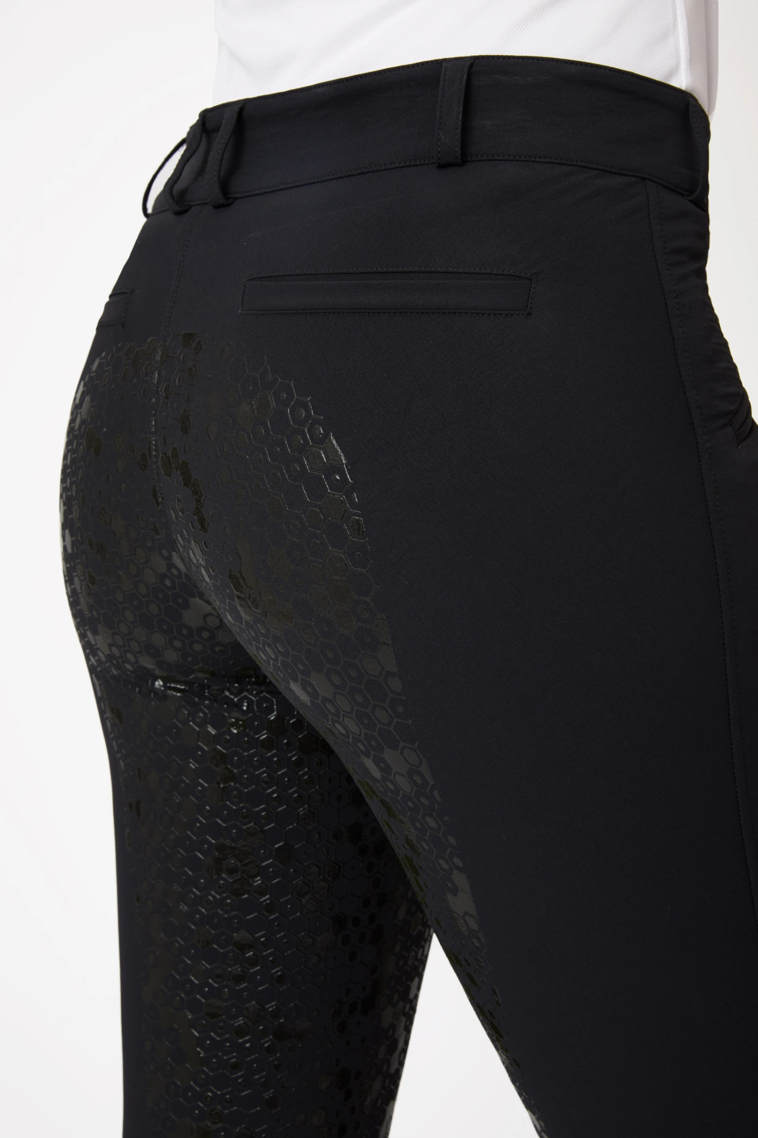 Horze Reithose Mit Vollbesatz Und Hohem Bund 6 Horze Reithose Mit Vollbesatz Und Hohem Bund – Bild 6