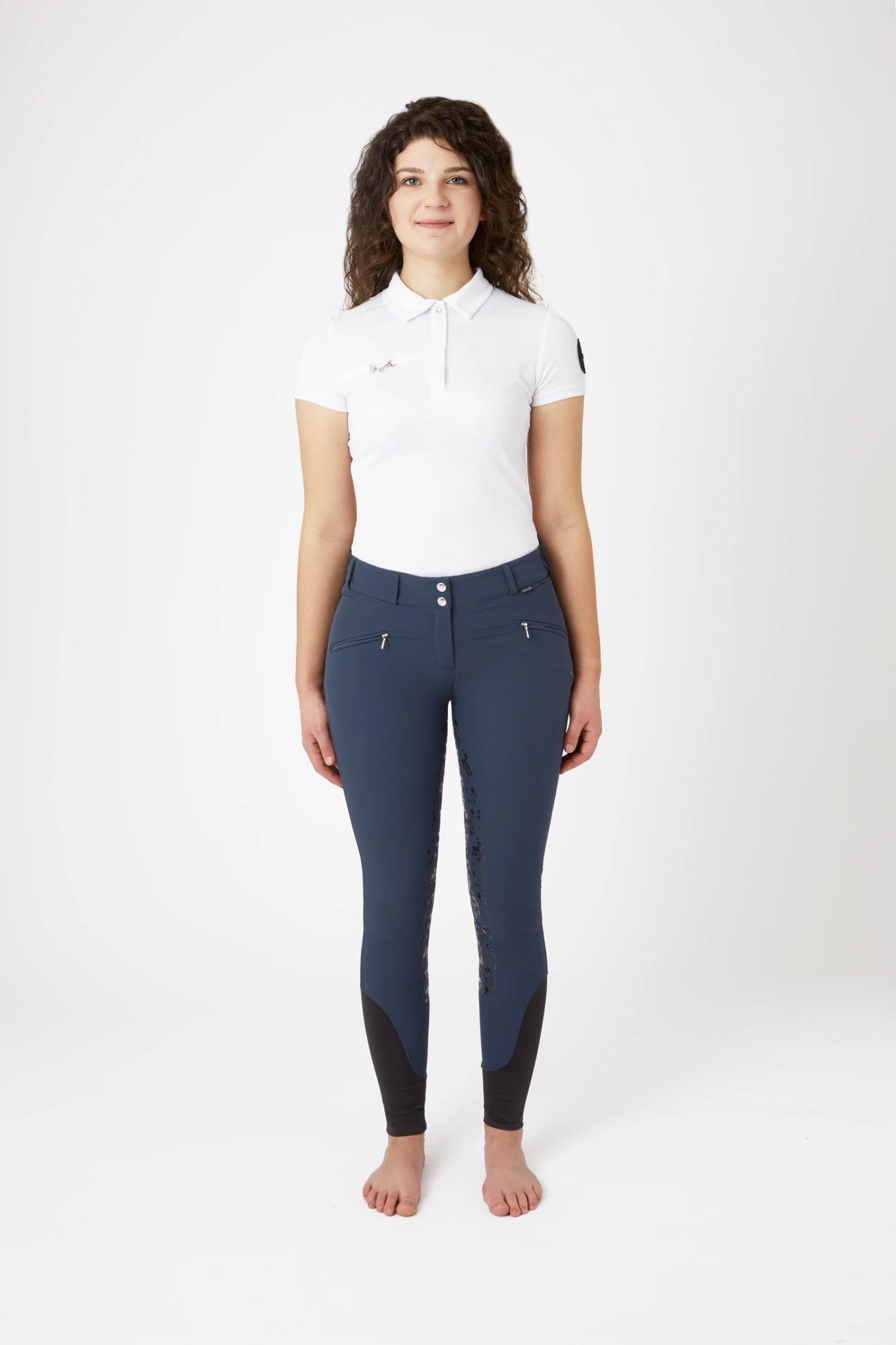 Horze Reithose Mit Vollbesatz Und Hohem Bund 10 Horze Reithose Mit Vollbesatz Und Hohem Bund – Bild 10