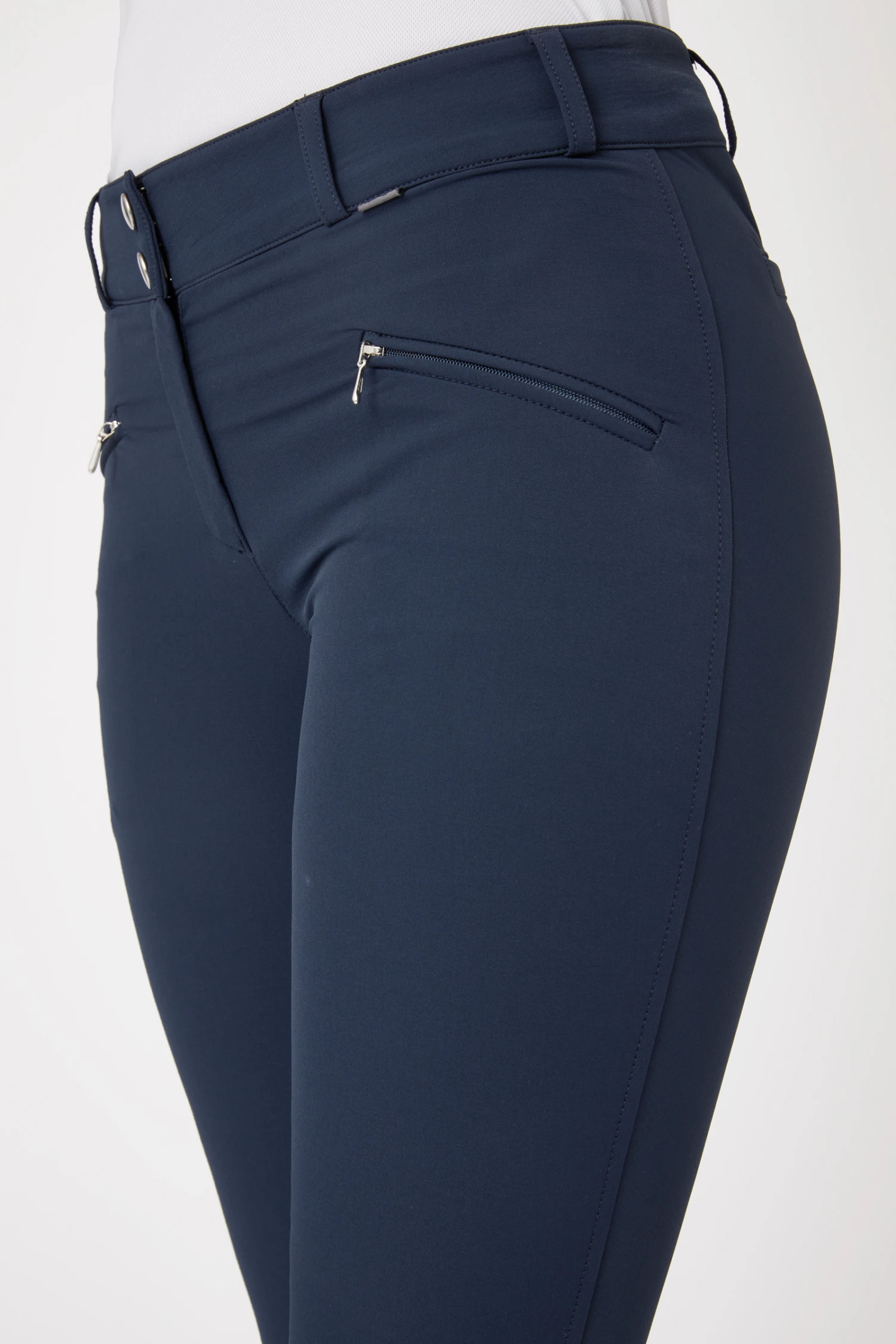 Horze Reithose Mit Vollbesatz Und Hohem Bund 12 Horze Reithose Mit Vollbesatz Und Hohem Bund – Bild 12