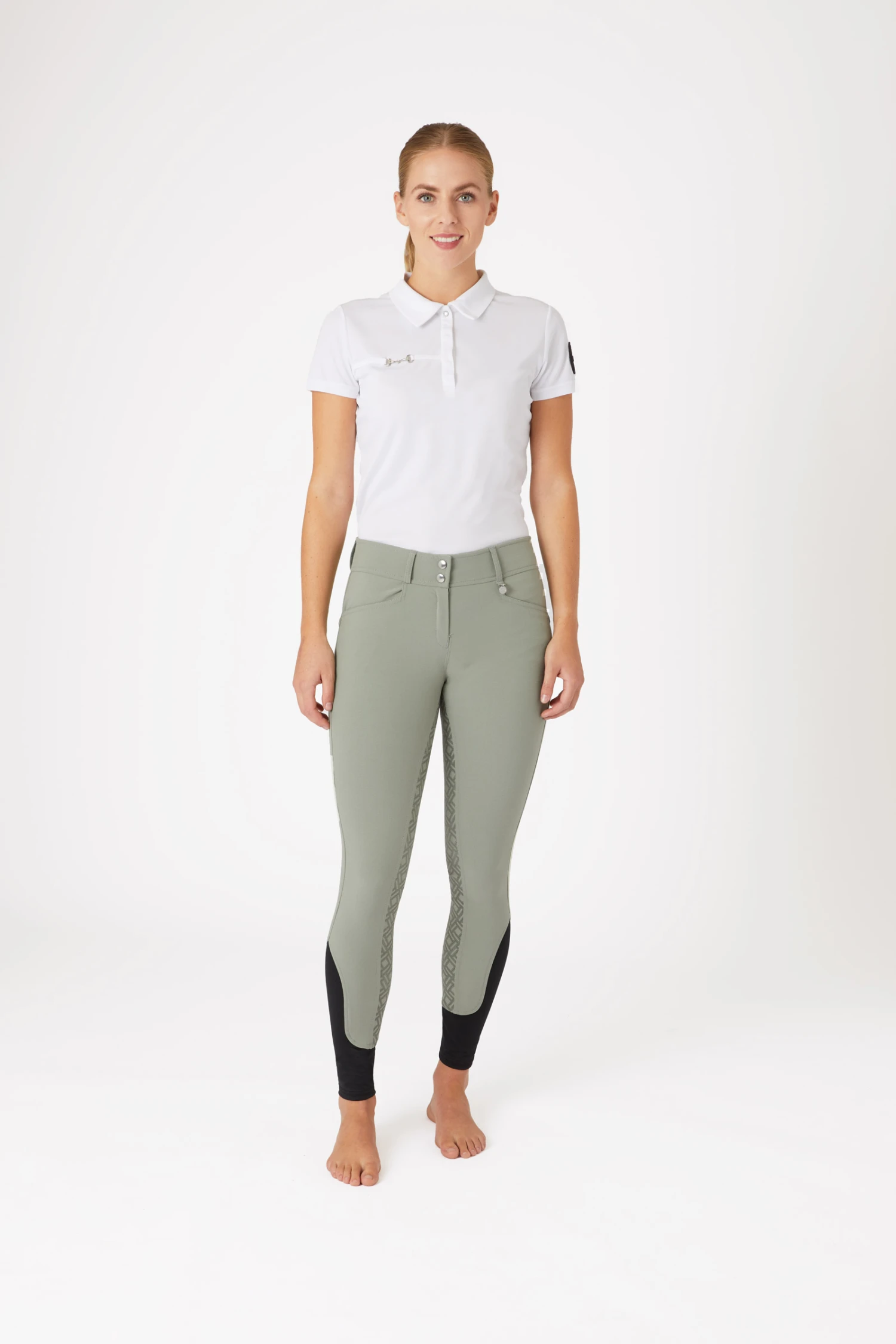 Horze Damenreithose Mit Vollbesatz Und Hohem Bund 17 Horze Damenreithose Mit Vollbesatz Und Hohem Bund – Bild 17