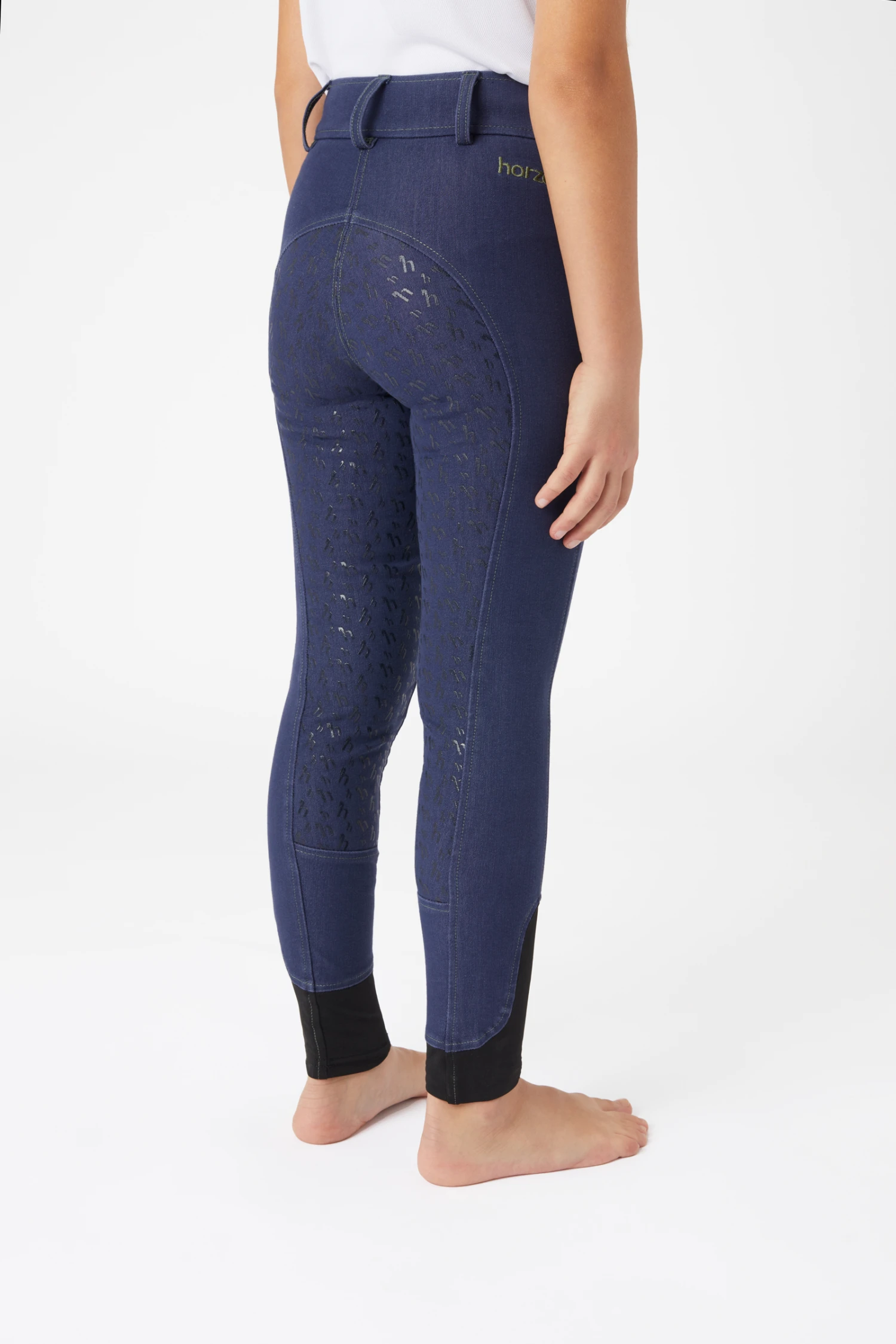 Kinder Jeansreithose Mit Vollbesatz 2 Kinder Jeansreithose Mit Vollbesatz – Bild 2