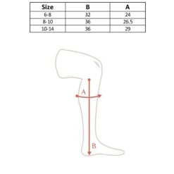 Horze Ronda Teenage Leder Chaps -Cavallo Verkäufe 37252 BL 6