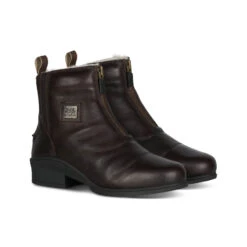 B Vertigo Mercury Damen Winter Reitstiefeletten Mit Lammfellfutter -Cavallo Verkäufe 38105 DBR 1