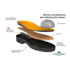 Mountain Horse Protective Junior Reitstiefeletten -Cavallo Verkäufe 38321 DBR 2