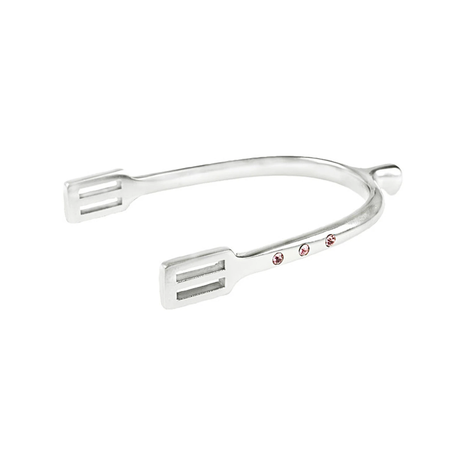 Horze Bling Sporen, Ice Pink Kristall 1 Horze Bling Sporen, Ice Pink Kristall