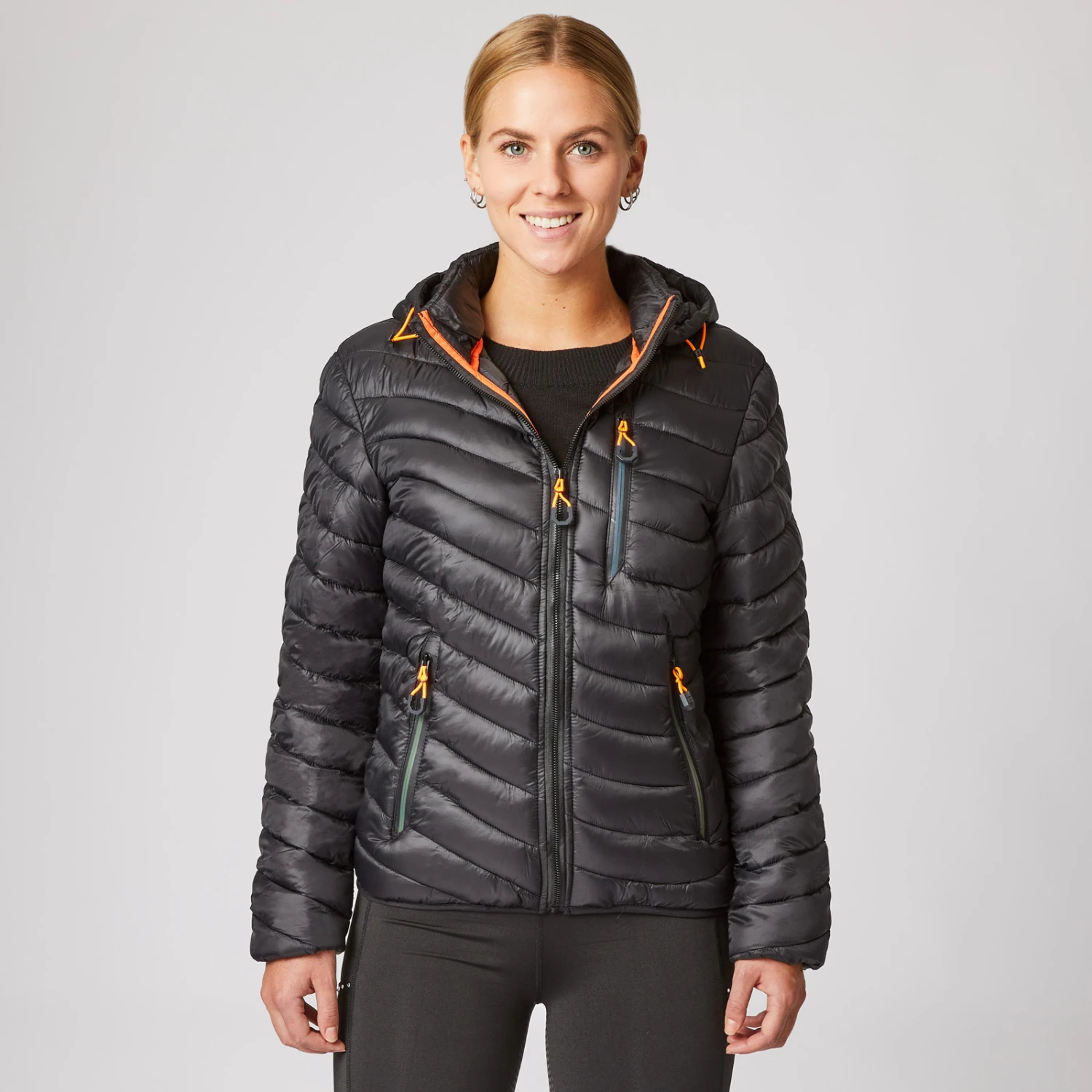 Damen Steppjacke Mit Kapuze 11 Damen Steppjacke Mit Kapuze – Bild 11