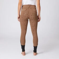 Reithose Mit Vollbesatz Mit Hohem Bund Und Silikon Gebissdruck -Cavallo Verkäufe CP3630 BR 3