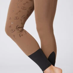 Reithose Mit Vollbesatz Mit Hohem Bund Und Silikon Gebissdruck -Cavallo Verkäufe CP3630 BR 4