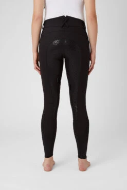 Damen Reithose Mit Silikonvollbesatz Und Hohem Bund -Cavallo Verkäufe CP3652 BL 4