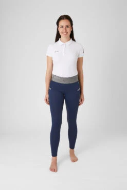 Damen Reitleggings Mit Vollbesatz Und Glitzerbund -Cavallo Verkäufe CP3672 DB 3