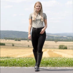 Reithose Mit Vollbesatz In Jeansoptik Für Damen -Cavallo Verkäufe CP3680 BL 6