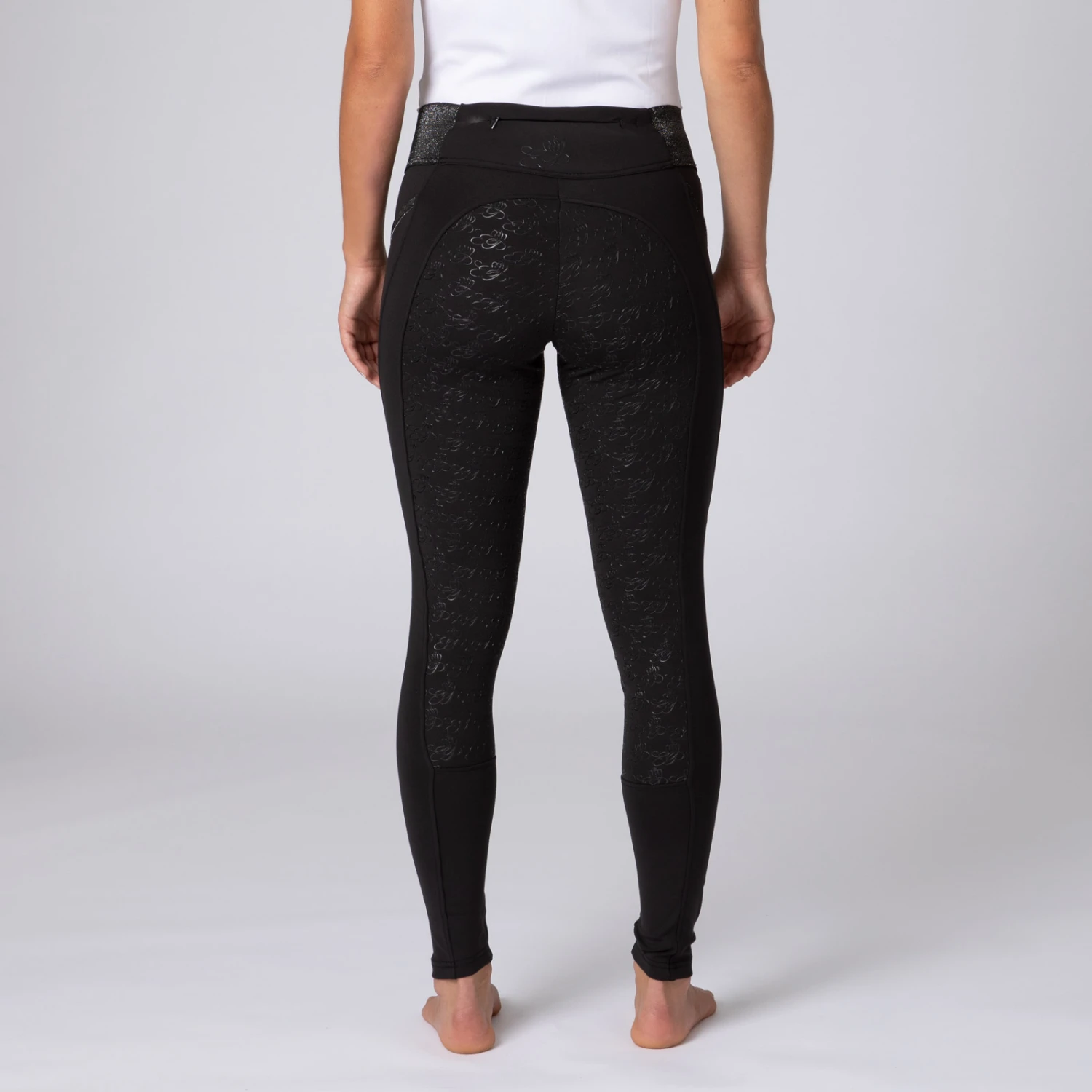 Reitleggings Für Damen Mit Vollbesatz Und Glitzerbund 2 Reitleggings Für Damen Mit Vollbesatz Und Glitzerbund – Bild 2