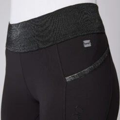 Reitleggings Für Damen Mit Vollbesatz Und Glitzerbund 22 Reitleggings Für Damen Mit Vollbesatz Und Glitzerbund -Cavallo Verkäufe CP3690 BL 4