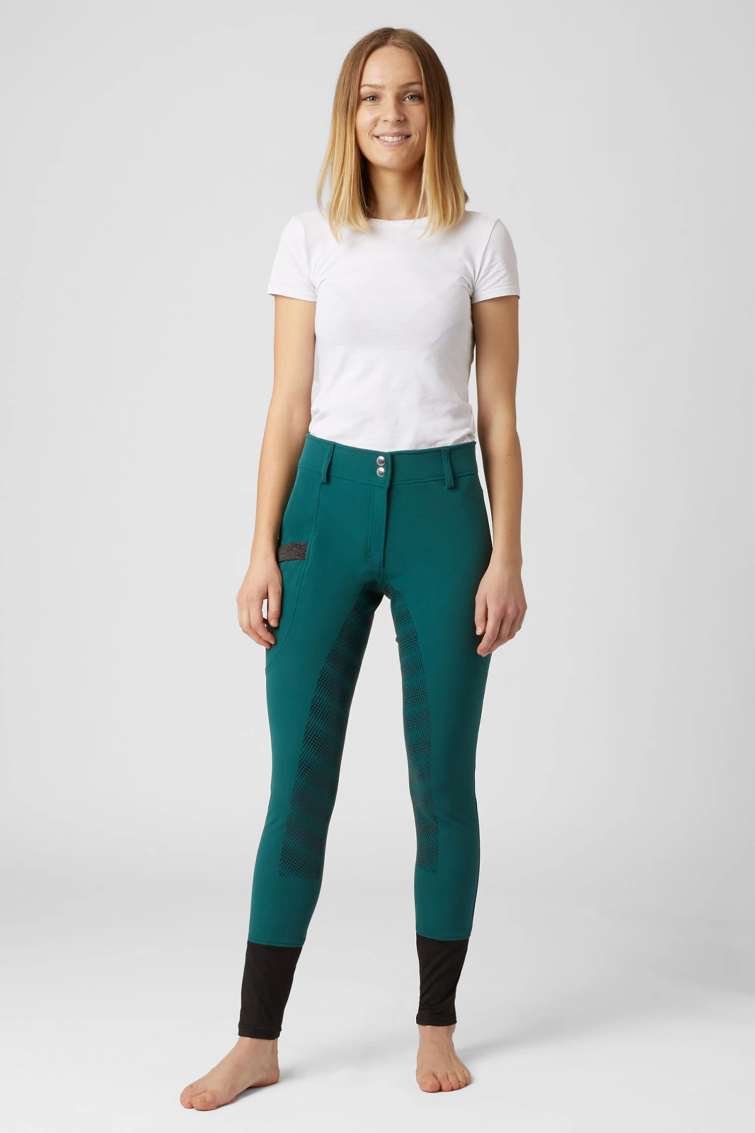 Horze Vollbesatzreithose Mit Hohem Bund Und Handytasche 10 Horze Vollbesatzreithose Mit Hohem Bund Und Handytasche – Bild 10