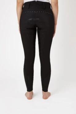 Horze Thermo Softshellreithose Für Damen Mit Hohem Bund Und Kristallen 17 Horze Thermo Softshellreithose Für Damen Mit Hohem Bund Und Kristallen -Cavallo Verkäufe cp3592 bl 04