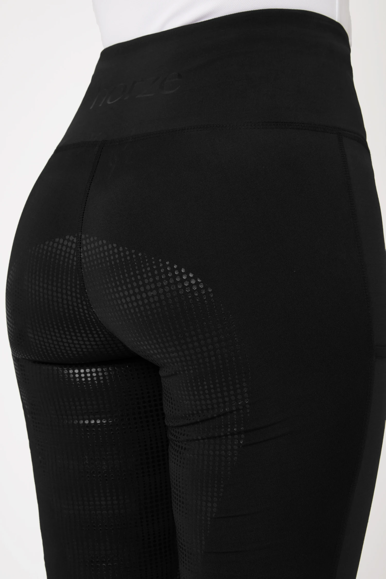 Horze Reitleggings Für Damen Mit Silikonvollbesatz Und Handytasche 6 Horze Reitleggings Für Damen Mit Silikonvollbesatz Und Handytasche – Bild 6