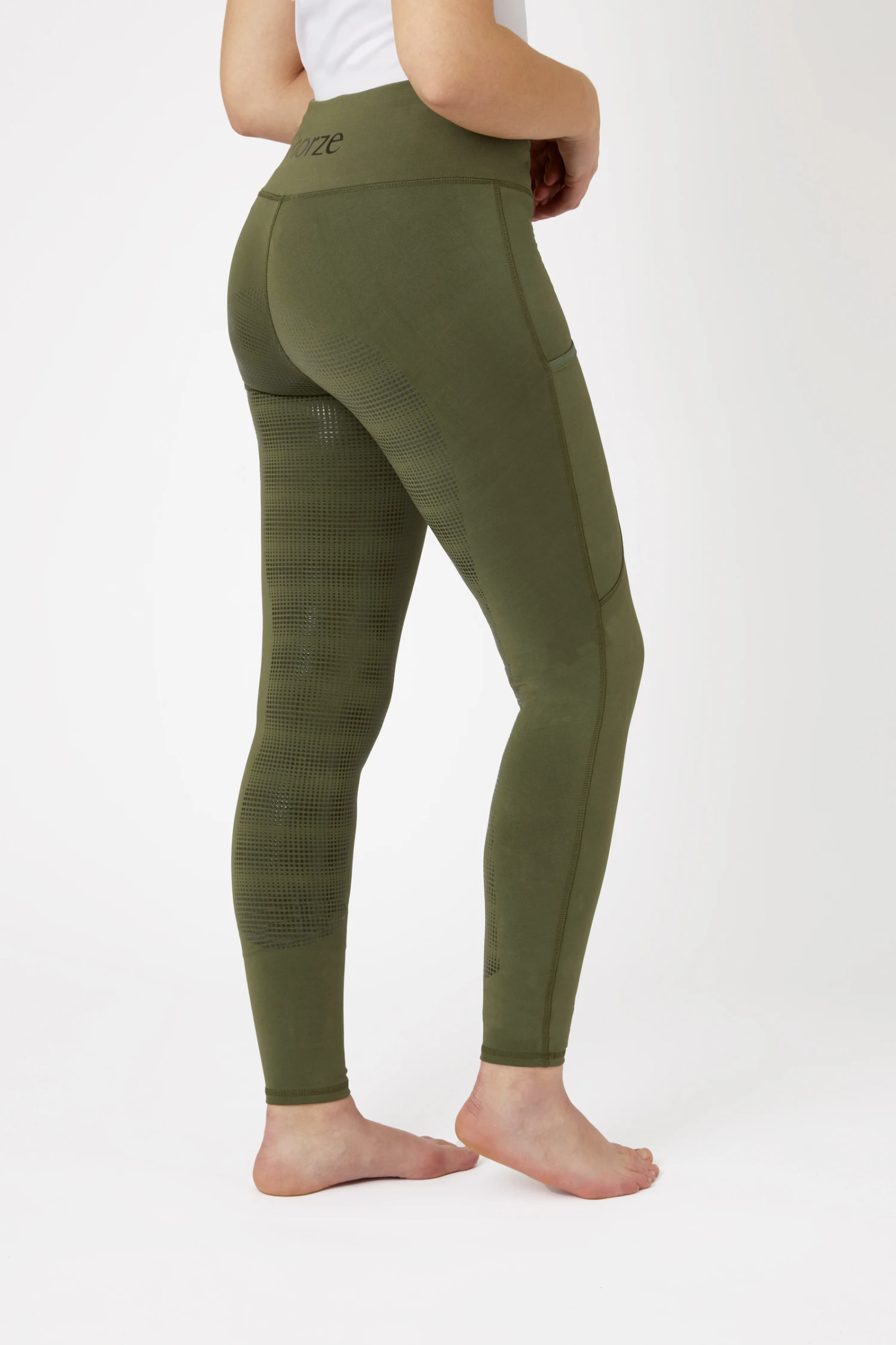 Horze Reitleggings Für Damen Mit Silikonvollbesatz Und Handytasche 8 Horze Reitleggings Für Damen Mit Silikonvollbesatz Und Handytasche – Bild 8